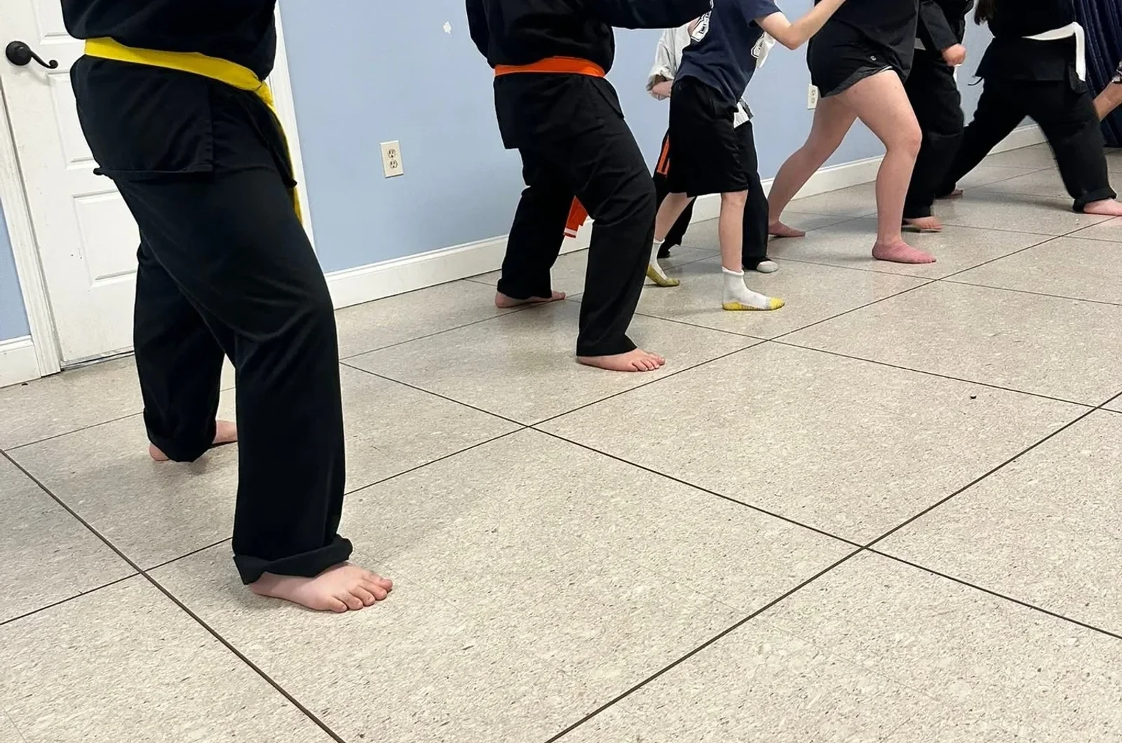 Adult martial arts class at Davila Self Defense