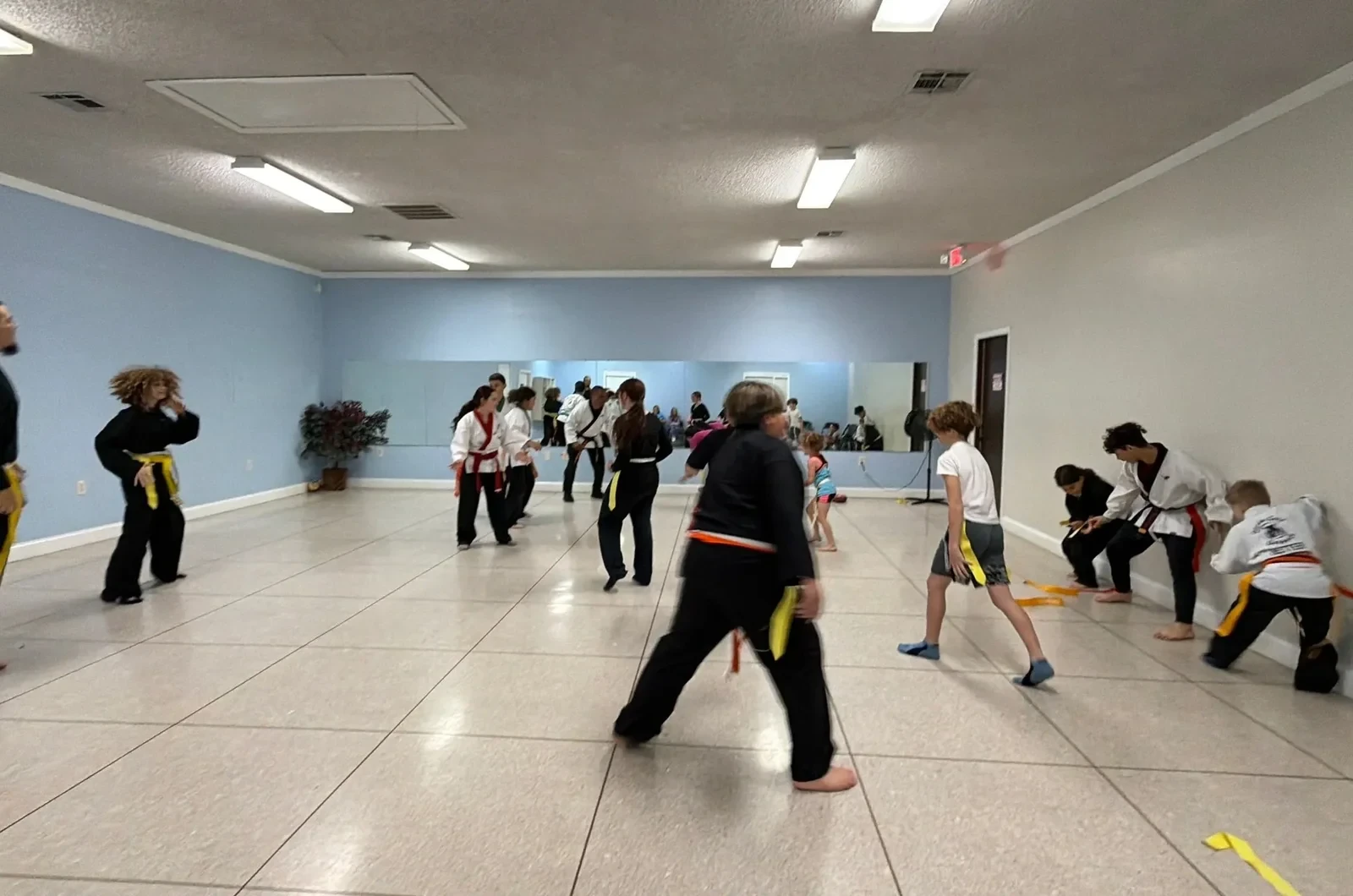 Kids getting fit and active through martial arts